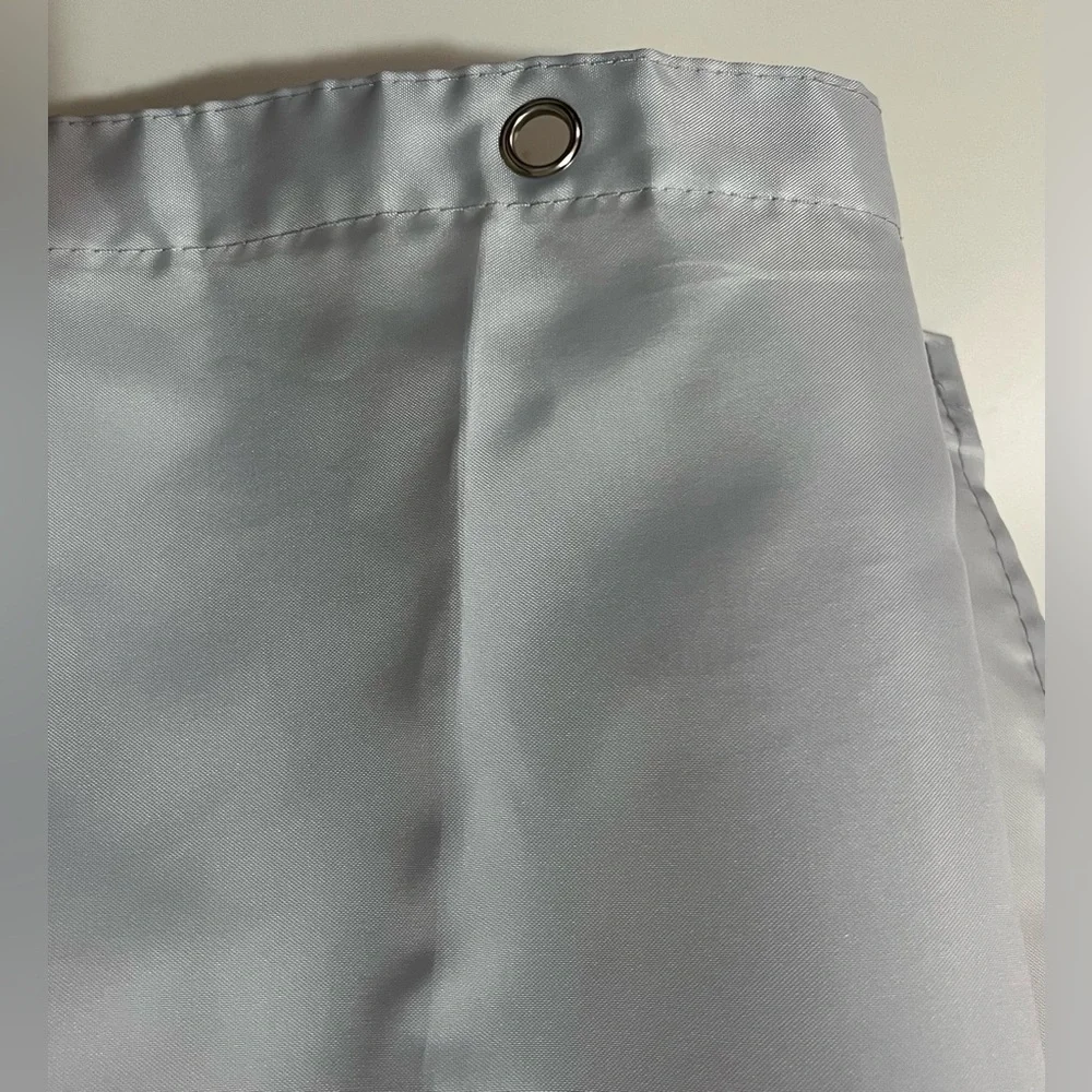 Splash Shower Curtain Grey Blue
